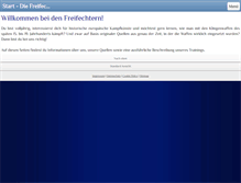 Tablet Screenshot of freifechter.org